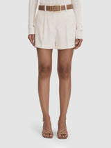 Millie Front Pleat Tailored Shorts