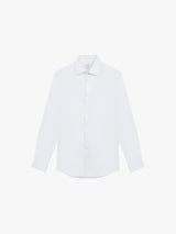 Frontier Cotton Satin Stretch Slim Fit Shirt