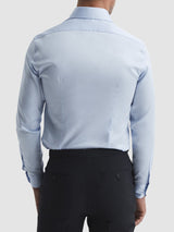 Frontier Cotton Satin Stretch Slim Fit Shirt