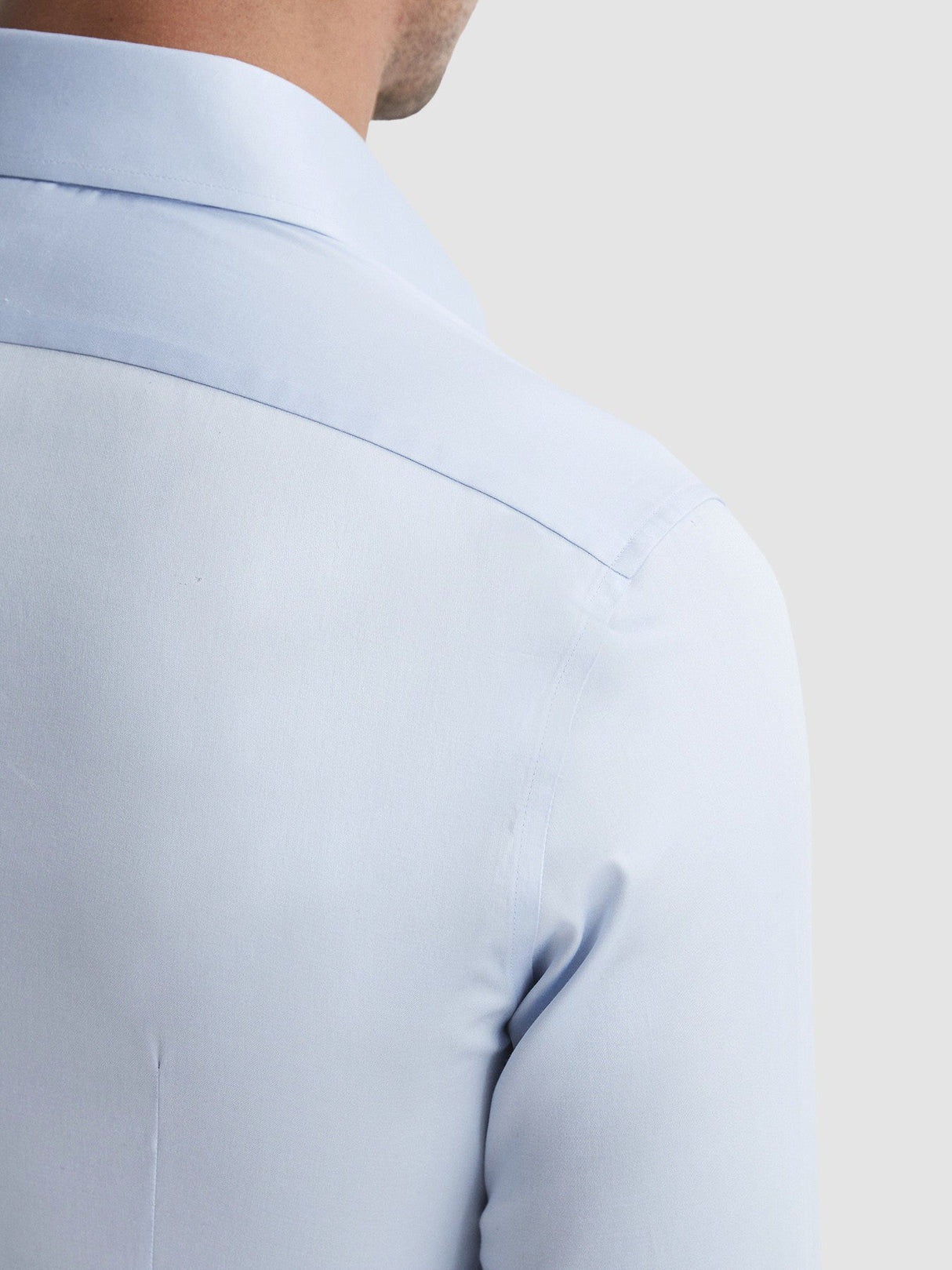 Frontier Cotton Satin Stretch Slim Fit Shirt