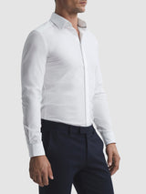 Kiana Cotton Stretch Poplin Slim Fit Shirt