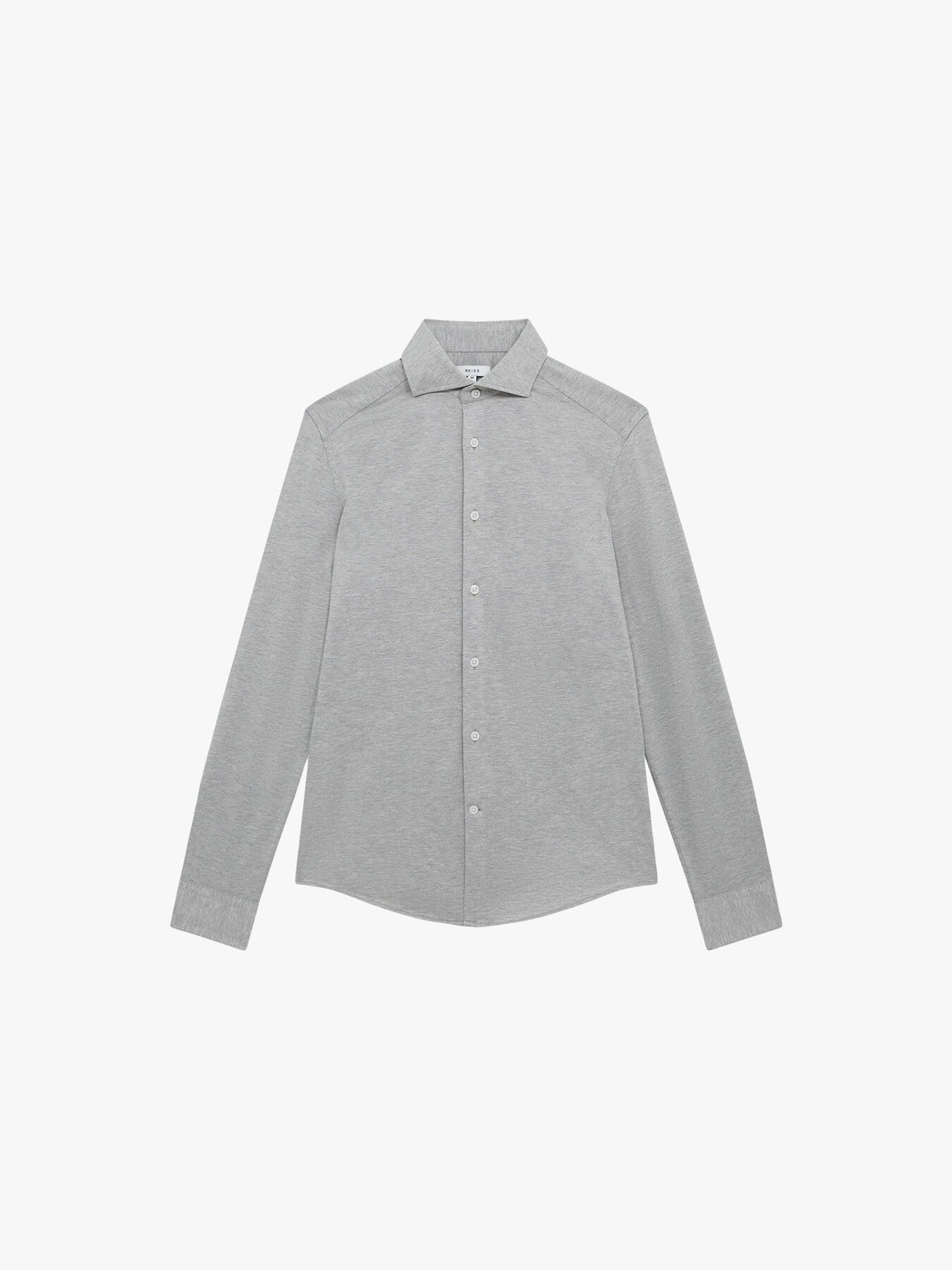 Nate Cutaway Collar Jersey Slim Fit Shirt