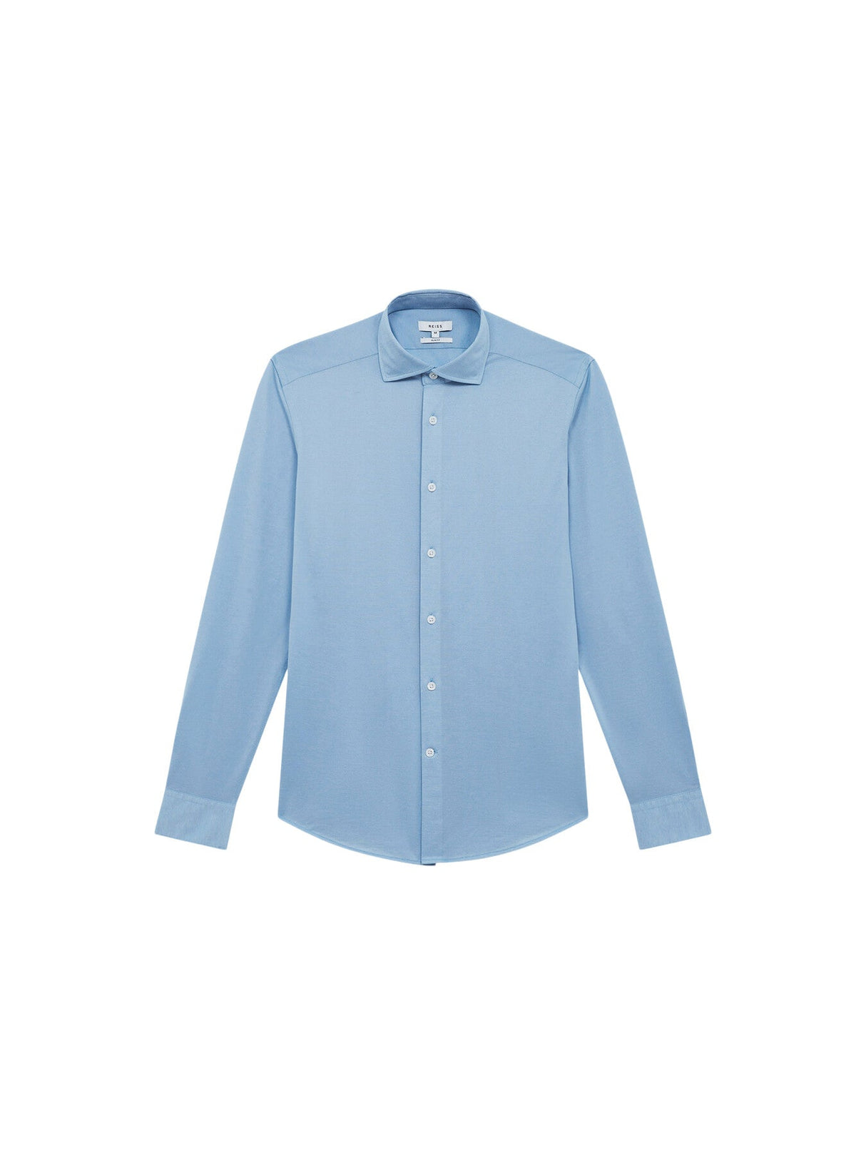 Nate  Cutaway Collar Jersey Slim Fit Shirt