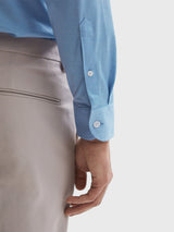 Nate  Cutaway Collar Jersey Slim Fit Shirt