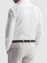 WhiteRemote Cotton Satin Slim Fit Shirt
