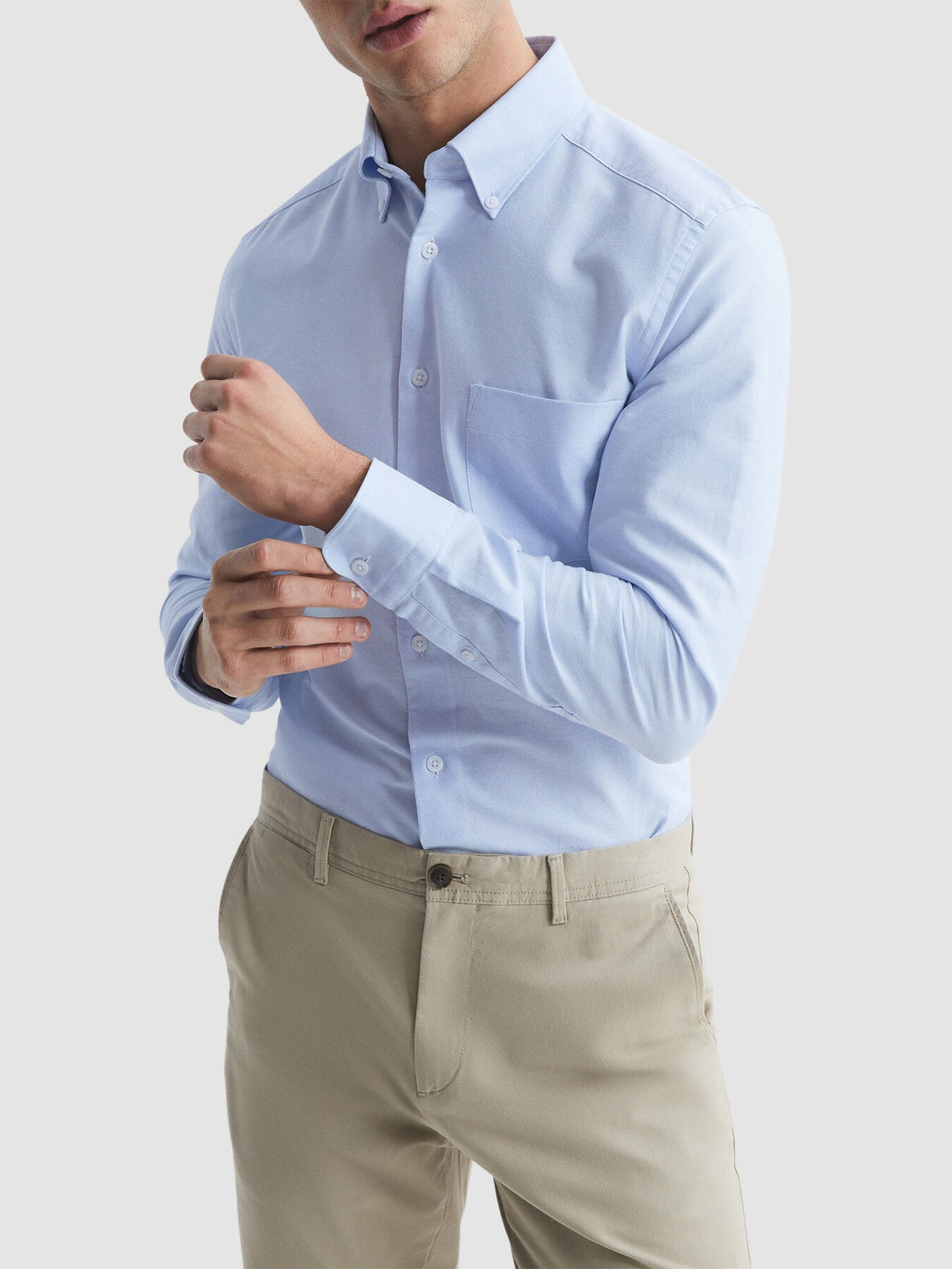 Greenwich Soft Wash Button Down Oxford Shirt
