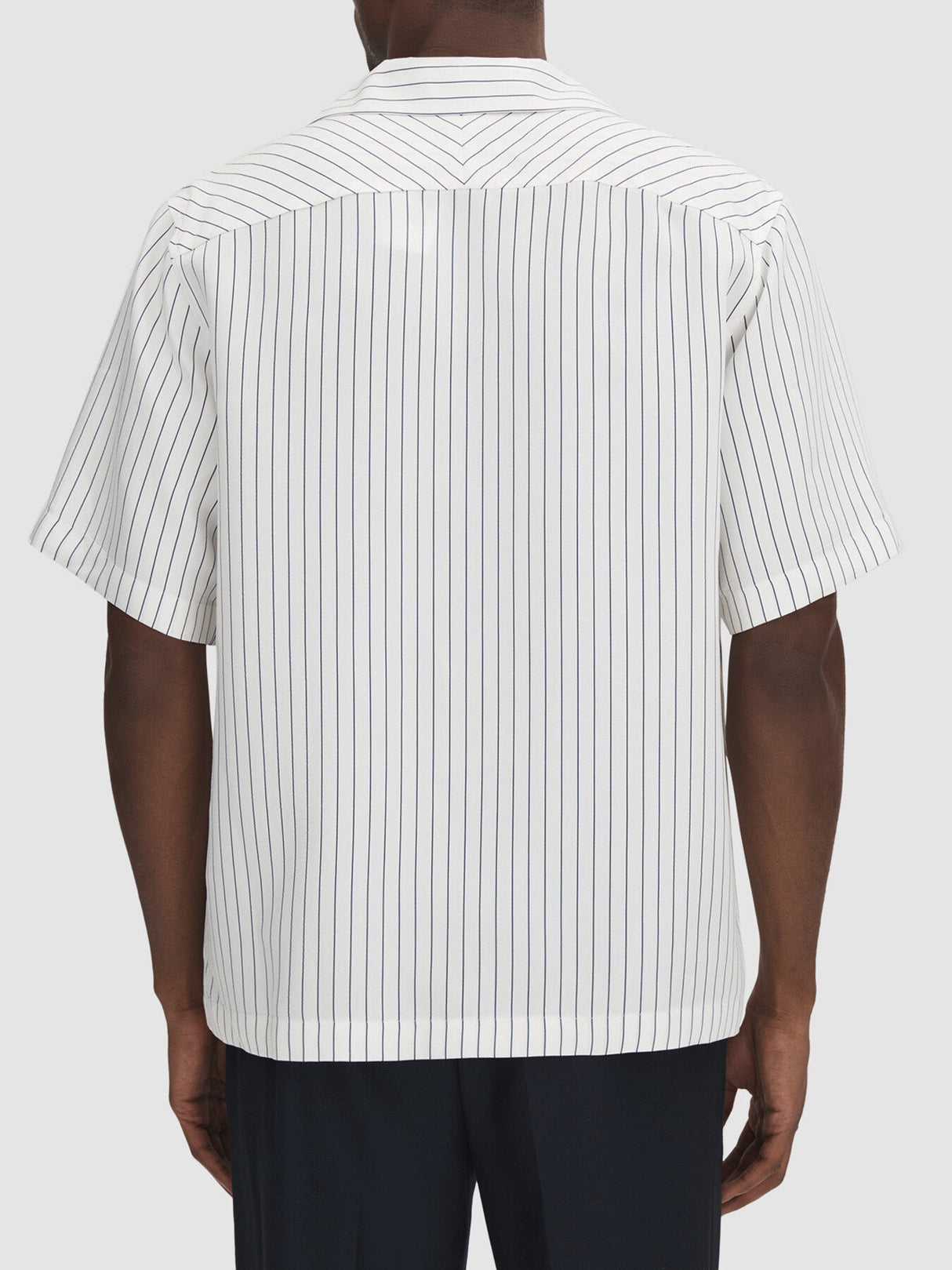 Anchor Boxy Fit Striped Shirt