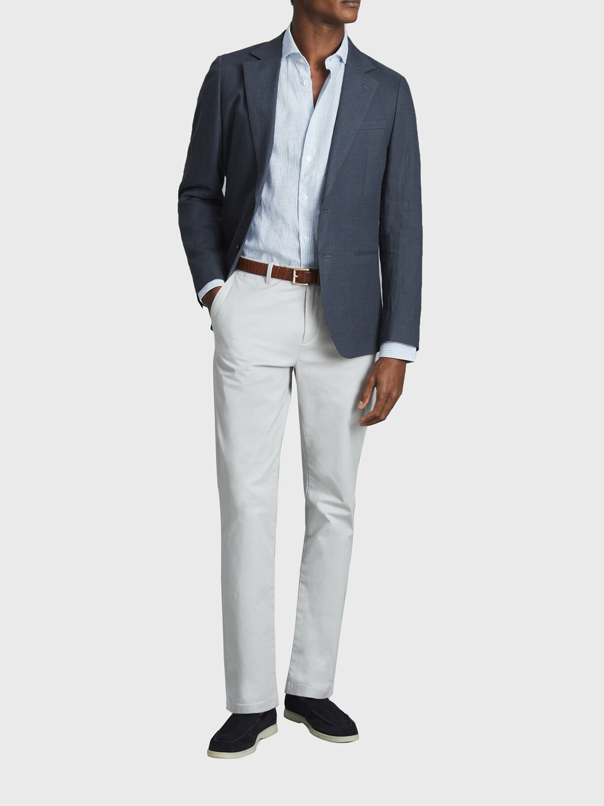 Ruban Linen Button-Through Shirt