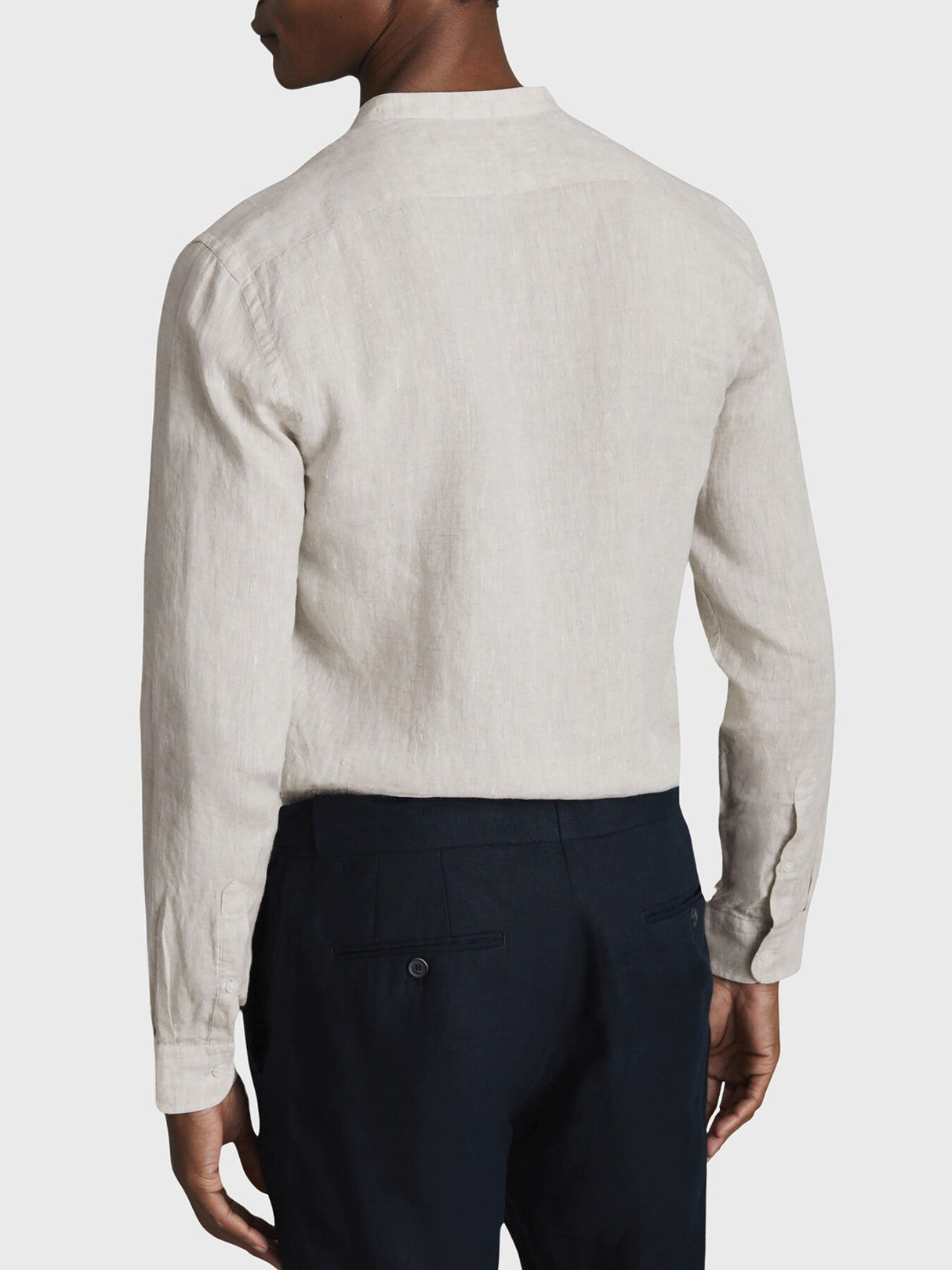 Ocean Linen Grandad Collar Shirt