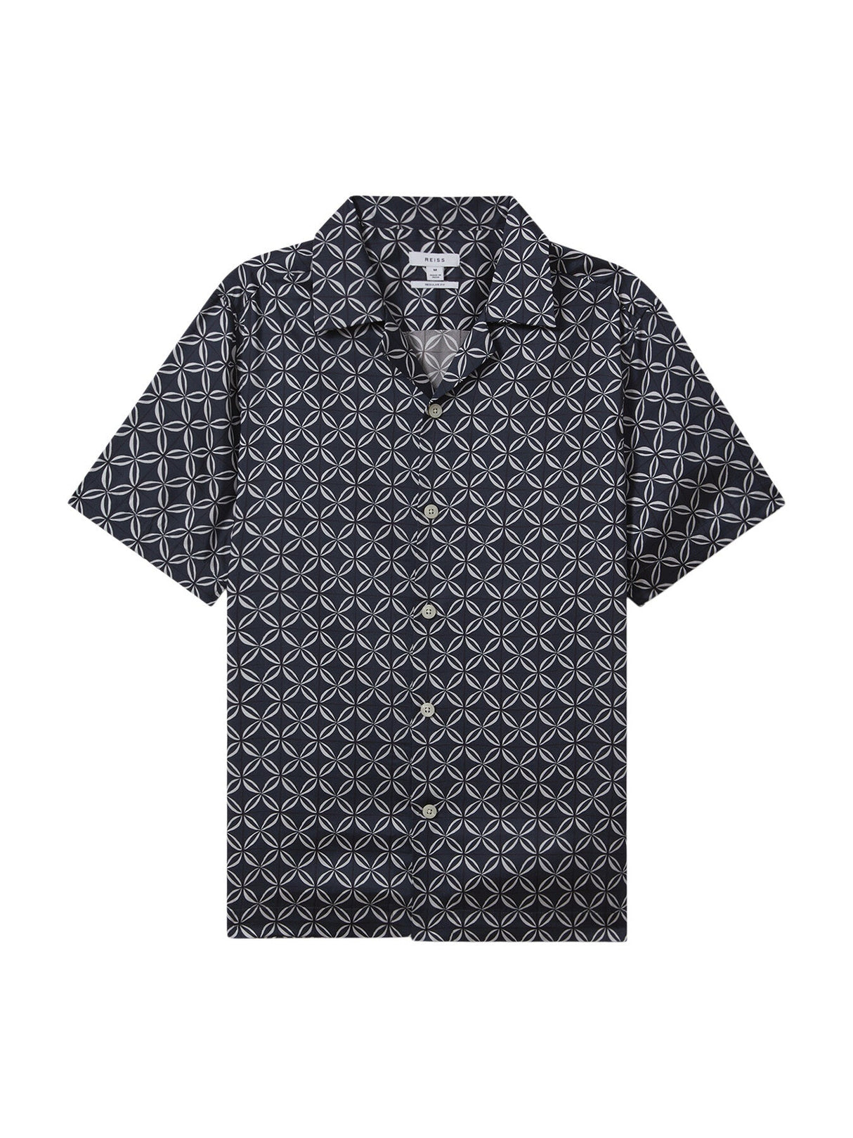 Tintipan Printed Cuban Collar Shirt