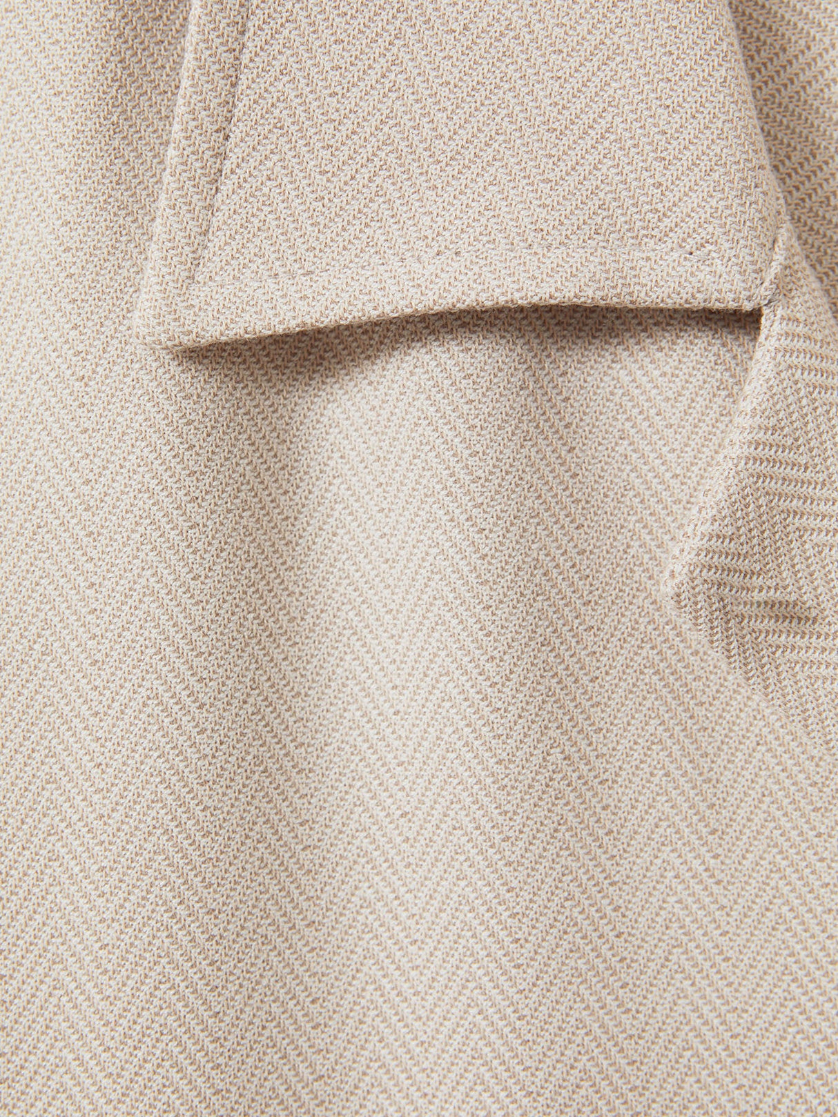 Nitus Herringbone Cuban Collar Shirt
