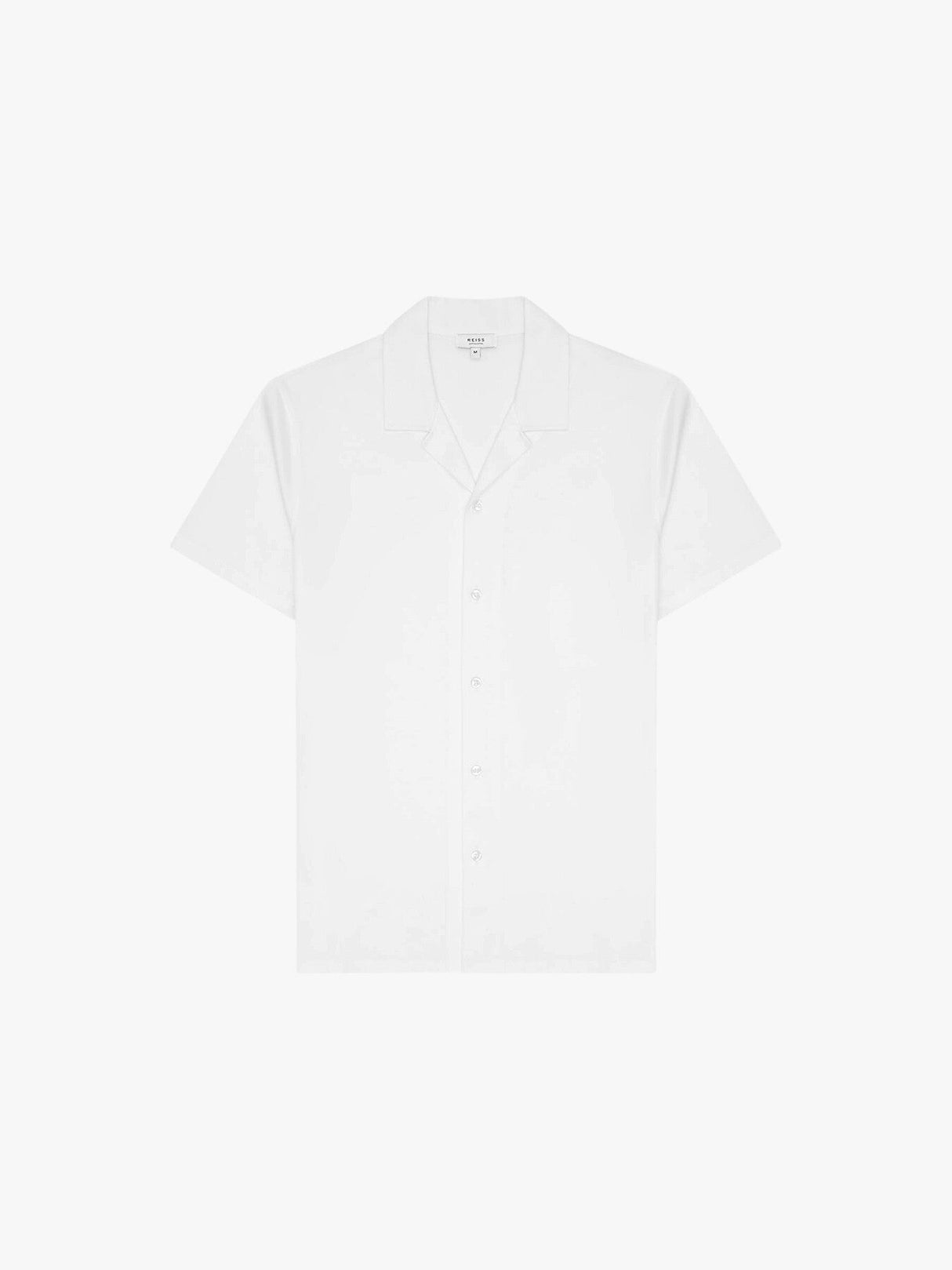 Caspa Mercerised Jersey Cuban Collar Shirt