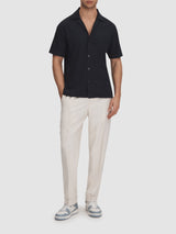 Hunt Textured Cuban Collar Shirt
