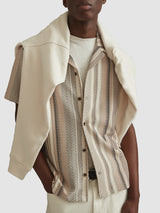 Archer Jacquard Aztec Cuban Collar Shirt