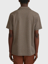 Grove Jacquard Cuban Collar Shirt