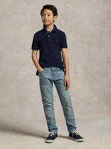 Kids Short Sleeve Cotton Polo Shirt