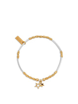 Gold Silver Double Star Bracelet
