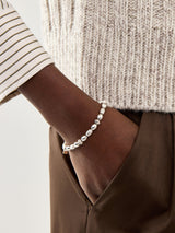 Mini Oval Disc Bracelet