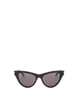 SL425 Cat-Eye Black Acetate Sunglasses
