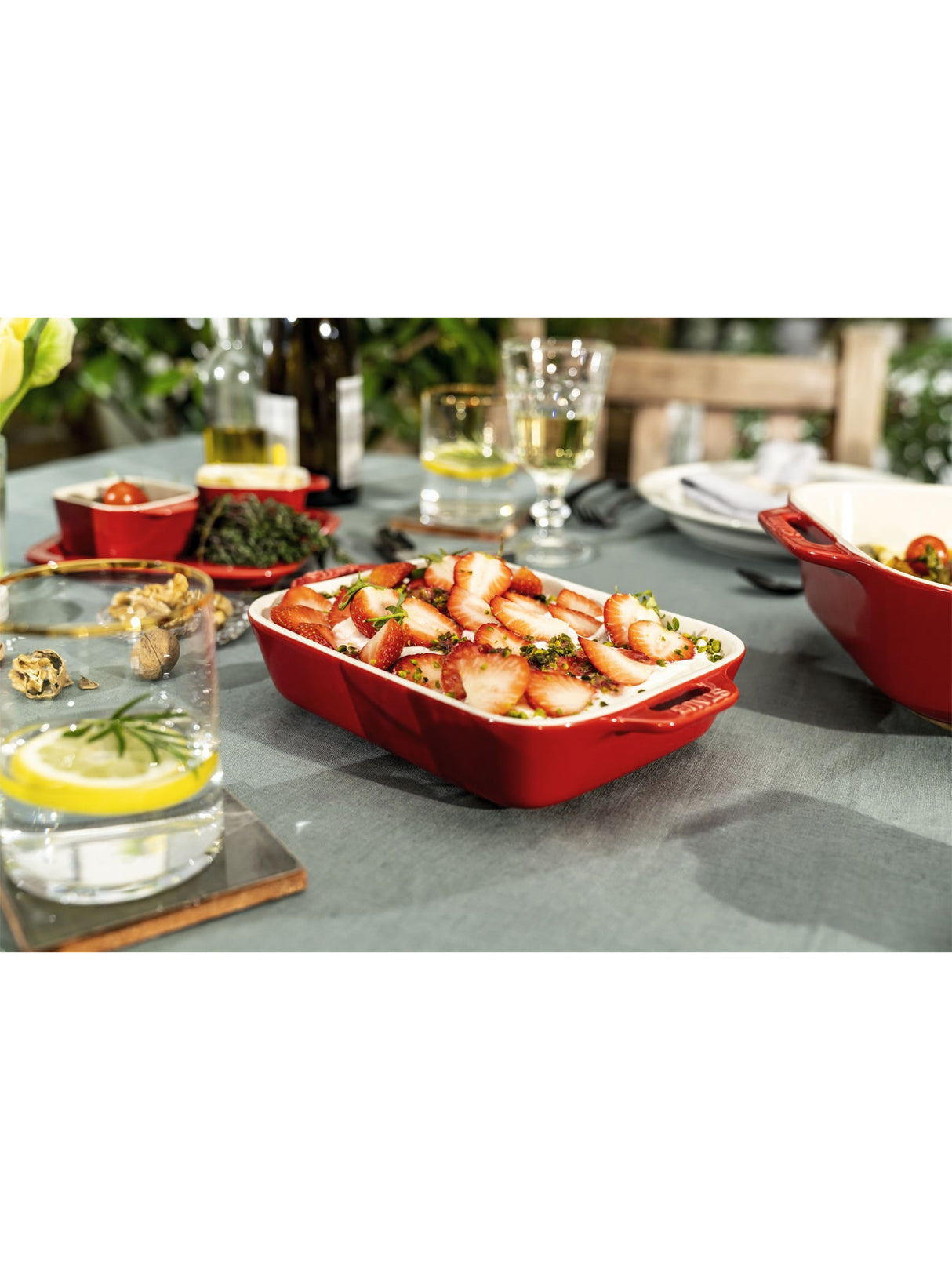 Oven Dish Red 1.1L