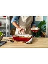 Oven Dish Red 2.4L