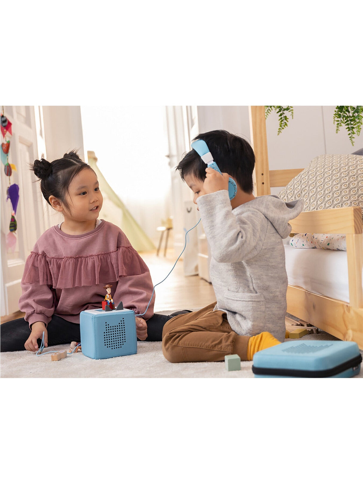 Foldable Headphones - Light Blue