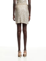 Sequin Mini Jaspre Skirt