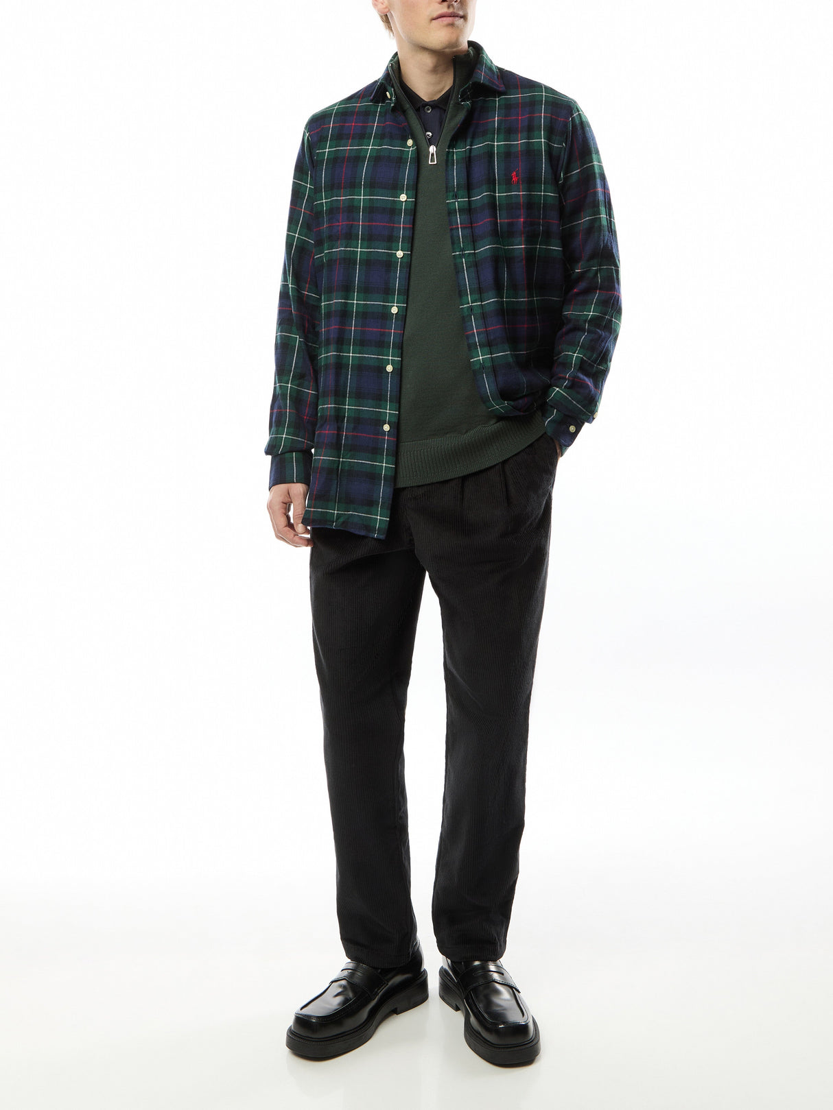 Tartan Check Twill Shirt