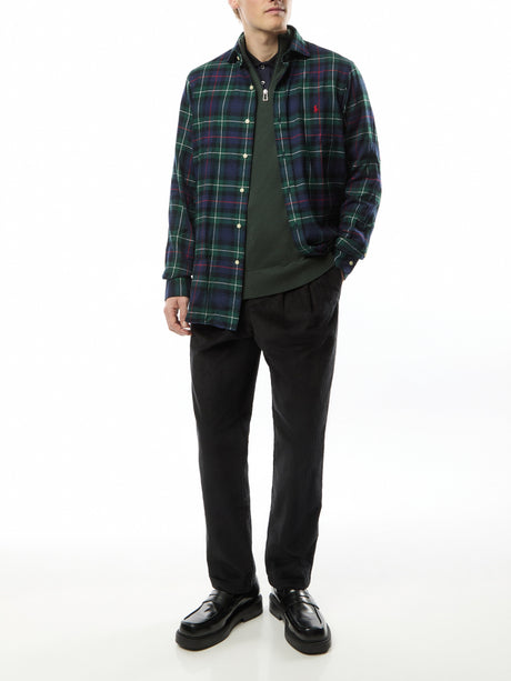 Tartan Check Twill Shirt
