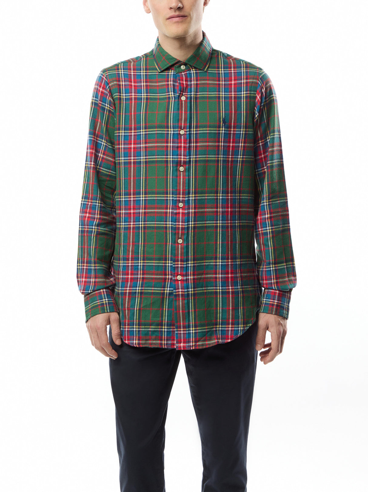 Tartan Check Twill Shirt