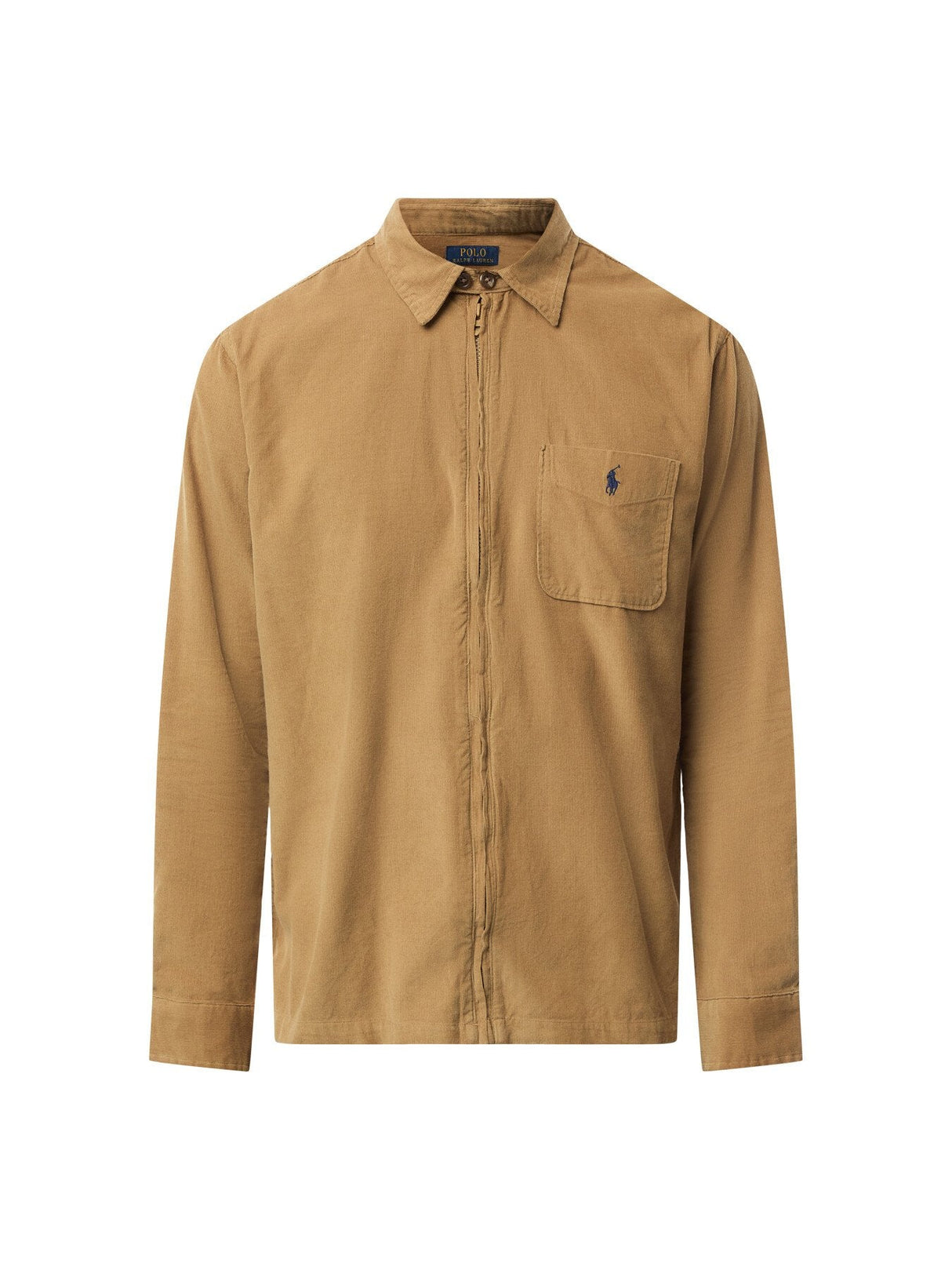 Corduroy Zip Through Overshirt