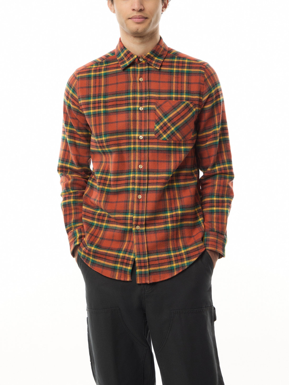 Farol Plaid Shirt