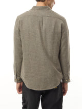 Abstract Pied Poule Houndstooth Shirt