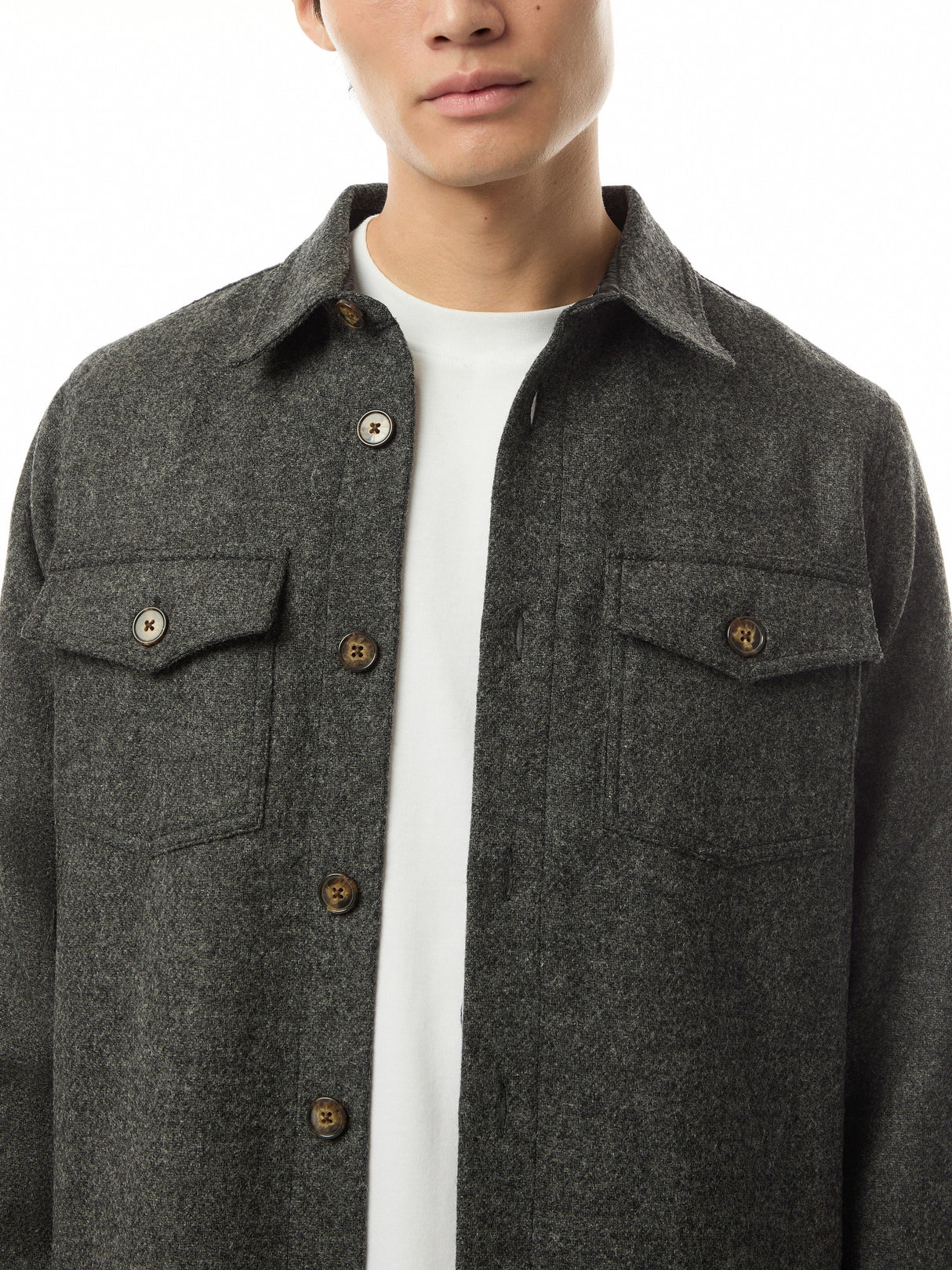 Wool Field Overshirt