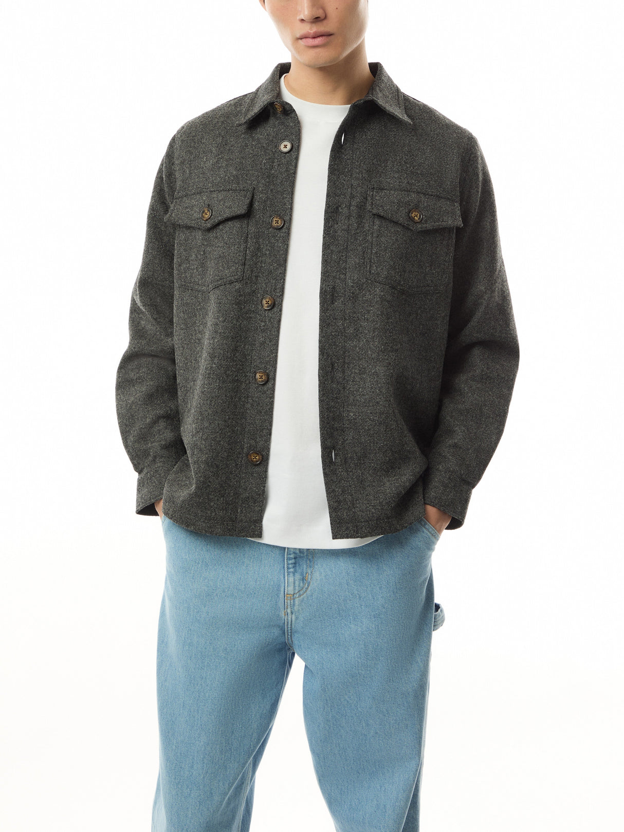 Wool Field Overshirt