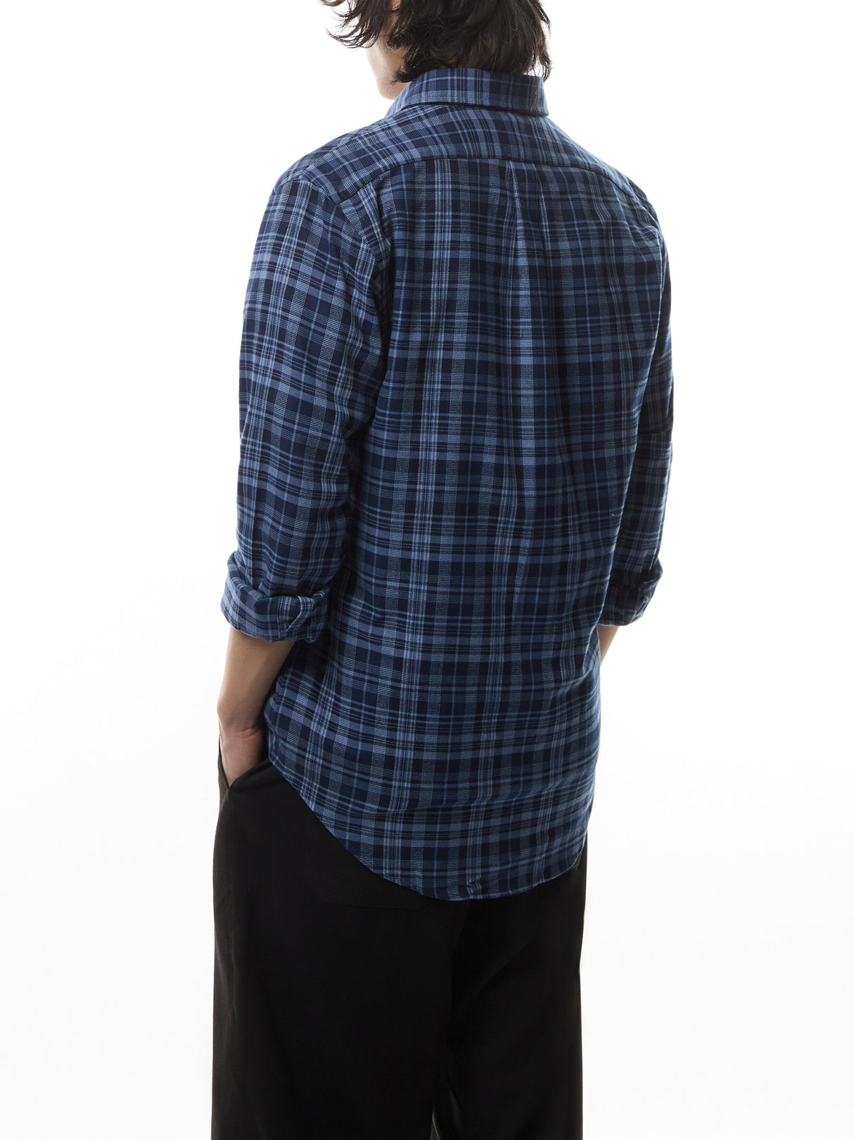 Custom Fit Plaid Performance Twill Shirt