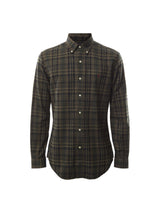 Custom Fit Plaid Performance Twill Shirt