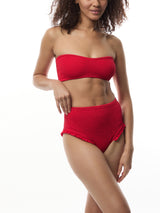 Osiris Frill Bikini Red Bikini Set