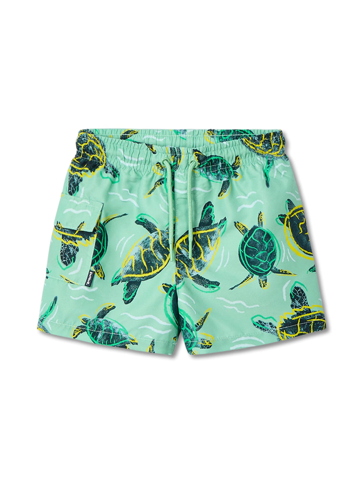 Turtle Print Swimming Shorts