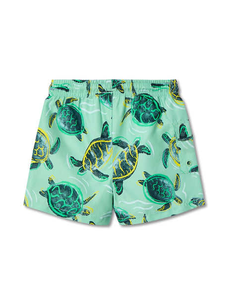 Turtle Print Swimming Shorts