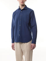 Summer Voile Paul Pat Men Woven Shirt