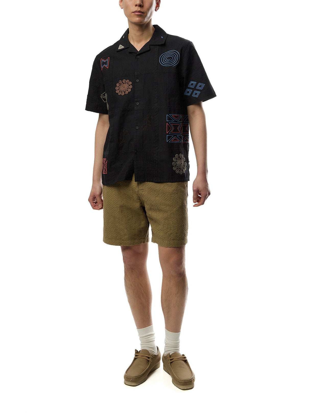Didcot Ss Shirt Doodle Embroidery