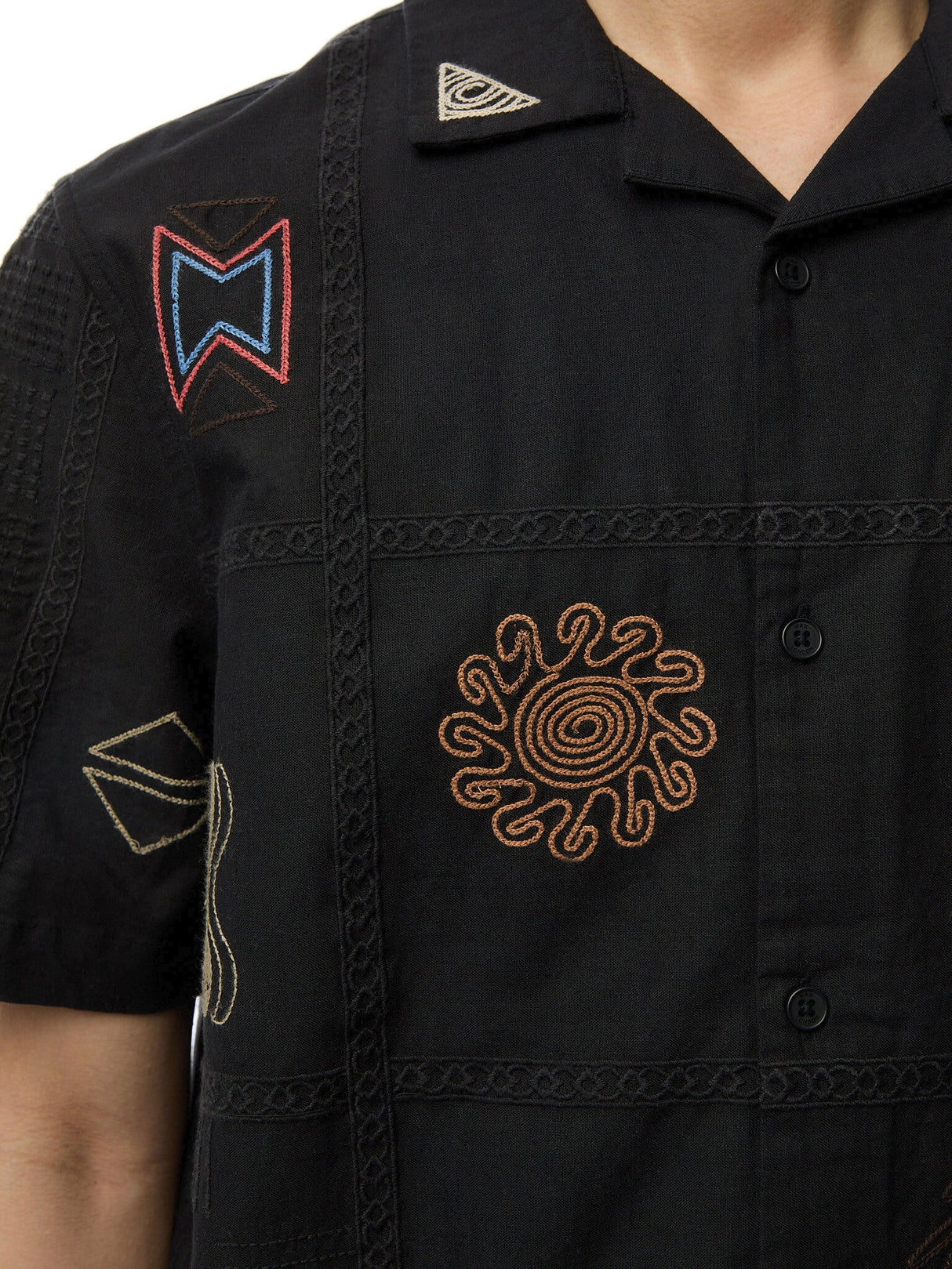 Didcot Ss Shirt Doodle Embroidery
