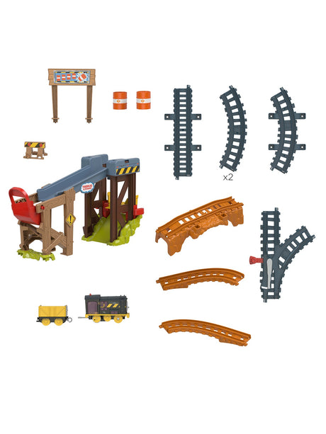 Diesels Lift and Load Construction Train Set