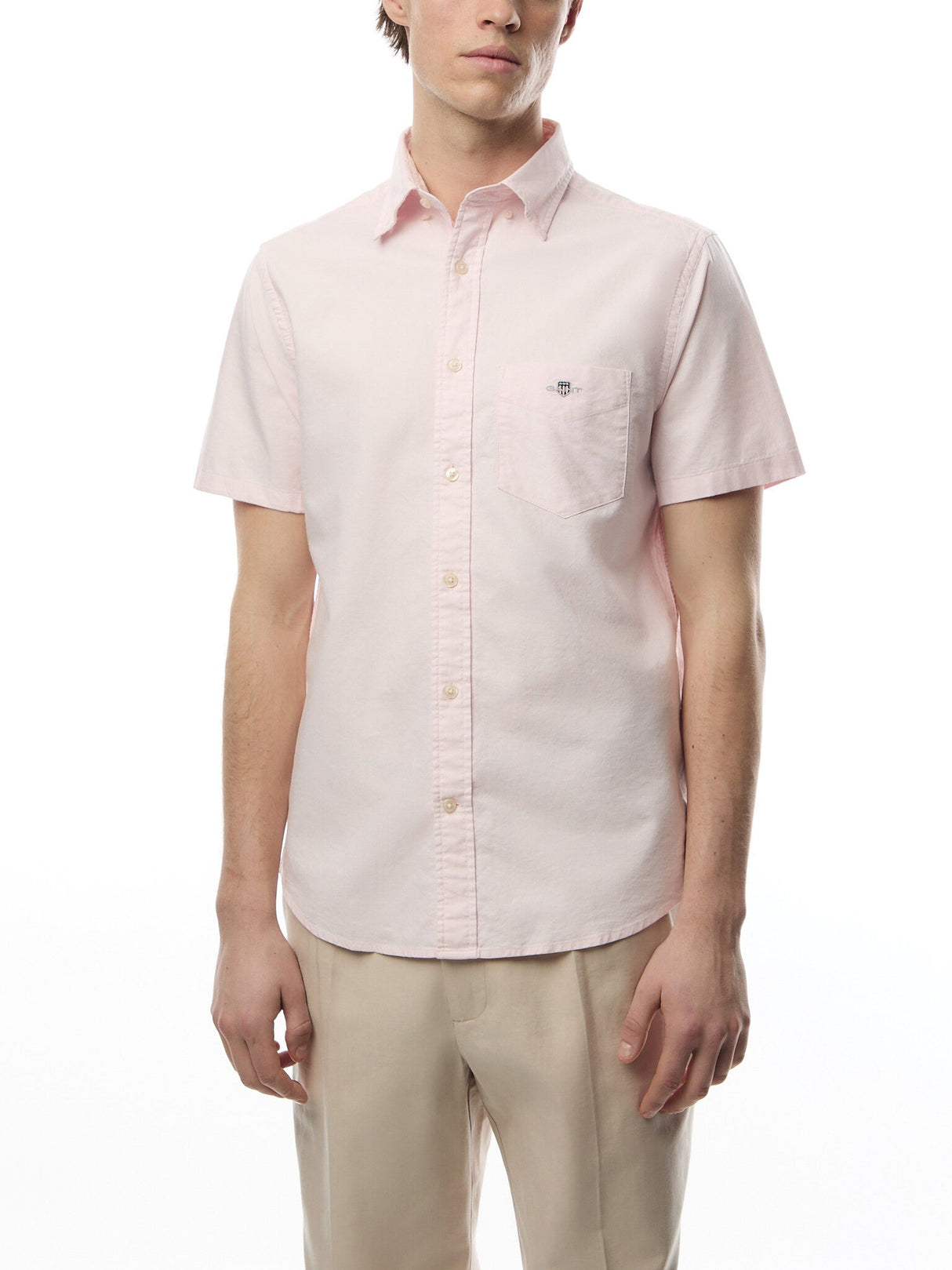 Regular Fit Classic Oxford Short Sleeve Shirt