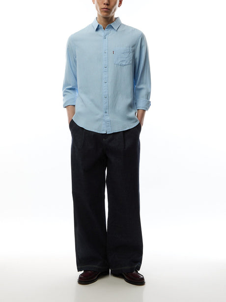 Sunset 1 Pocket Linen Shirt