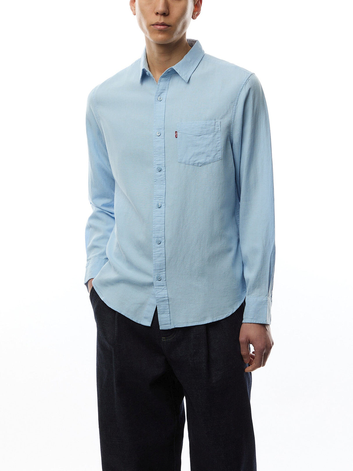 Sunset 1 Pocket Linen Shirt