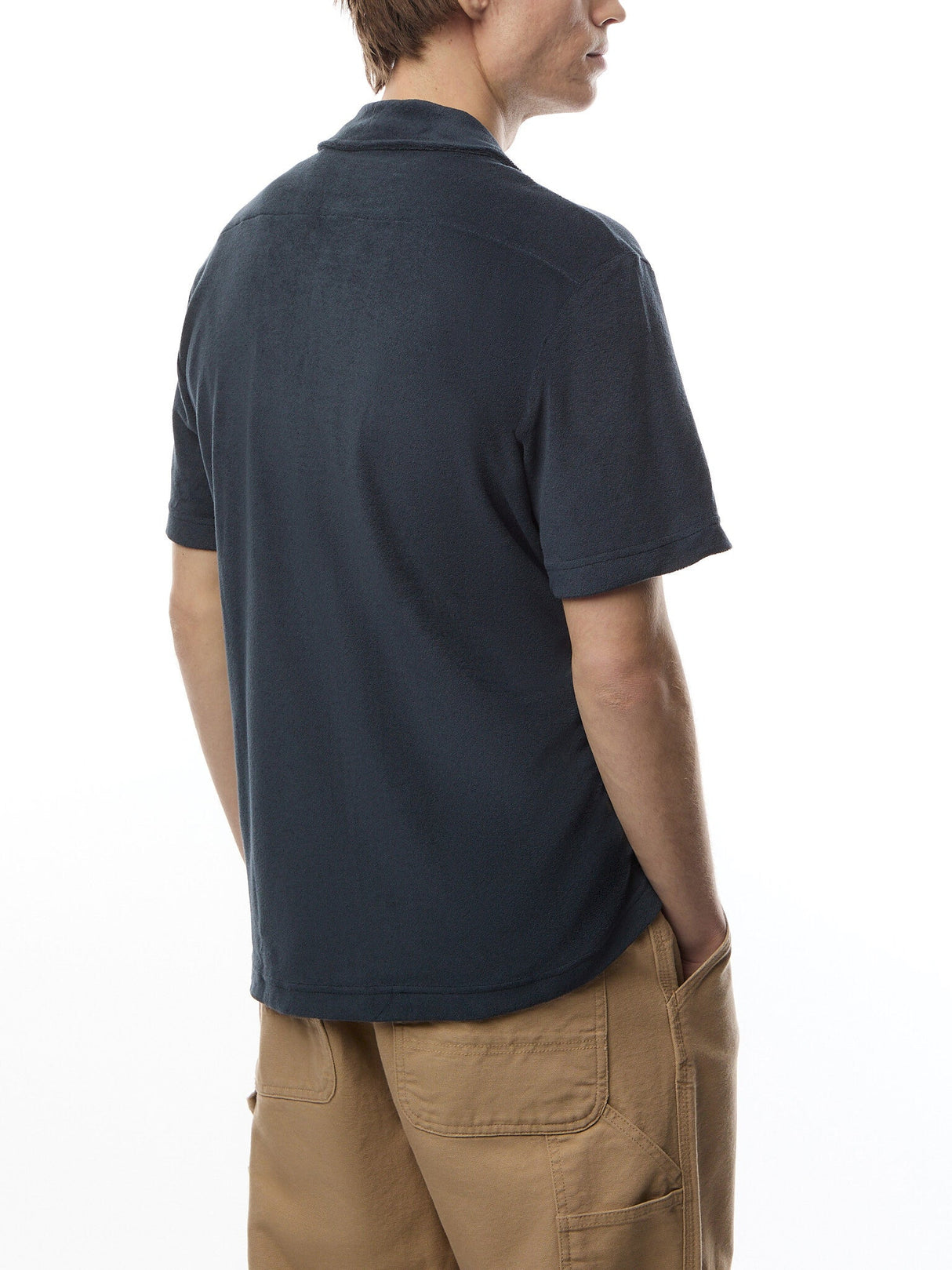 Shortsleeve Towel Stripe Shirt