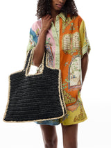 Lydia Contrast Shopper