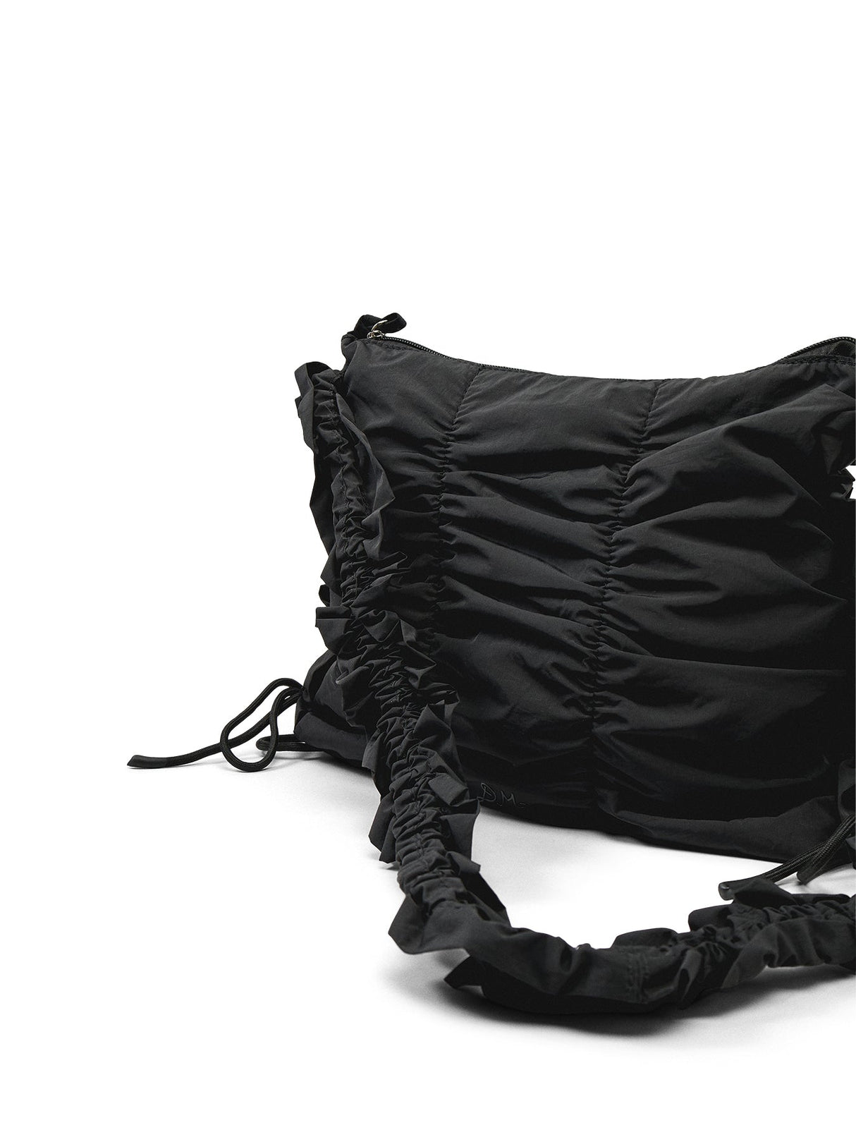 Ruched Tie Bag